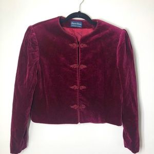 Vintage Velvet Strawbridge & Clothier Set